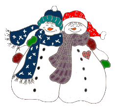 Christmas snowman graphics