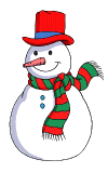 Christmas snowman graphics