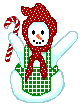 Christmas snowman graphics