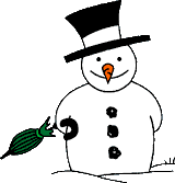 Christmas snowman graphics