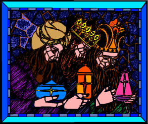 Christmas three kings graphics