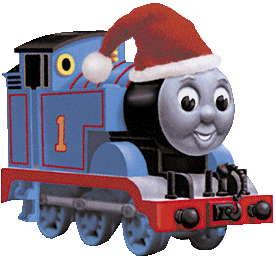 Christmas train graphics