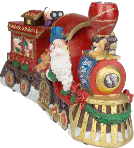 Christmas train graphics