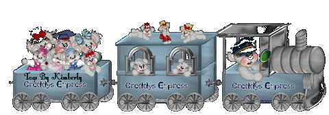 Christmas train graphics