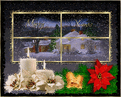 Christmas window graphics