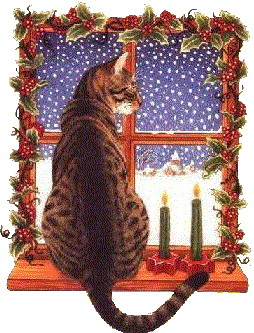 Christmas window graphics