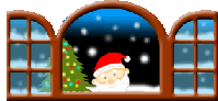 Christmas window graphics