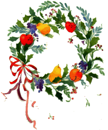 Christmas wreaths graphics