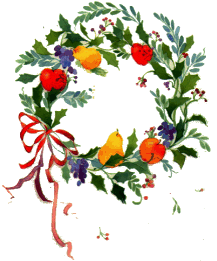 Christmas wreaths graphics