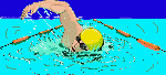 Competitive swimming graphics