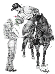 Cowgirl graphics