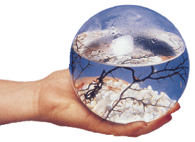 Crystal ball graphics