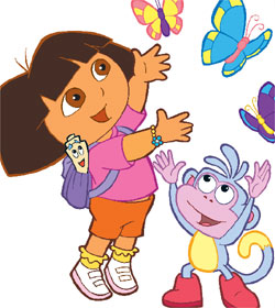 Dora the explorer graphics