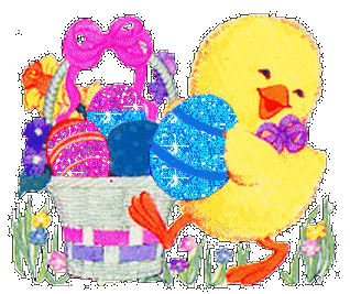 Easter glitter graphics