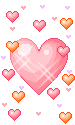 Floaties hearts graphics