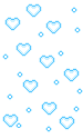Floaties hearts graphics