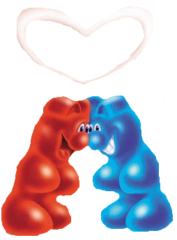 Gel bears graphics