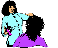 Hairdresser graphics
