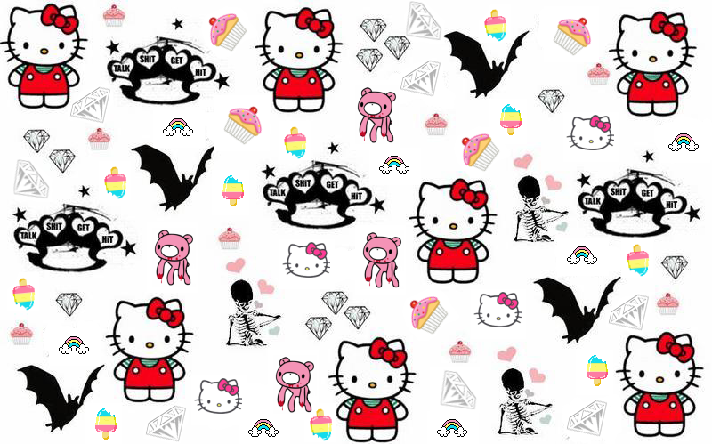 Hello kitty emo graphics