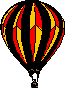 Hot air balloon graphics