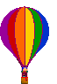 Hot air balloon graphics
