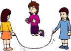 Jumping rope graphics