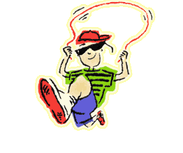 Jumping rope graphics
