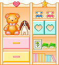 Kawaii furniture graphics
