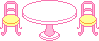 Kawaii furniture graphics