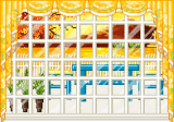 Kawaii furniture graphics
