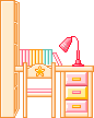 Kawaii furniture graphics