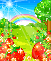 Kawaii scene graphics