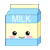 Blinking Milk Carton