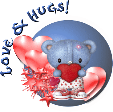 Kisses hugs graphics