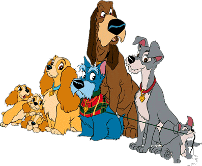 Lady and the tramp graphics