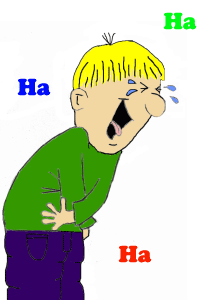 Laughing graphics