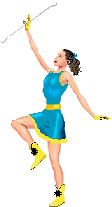 Majorette graphics