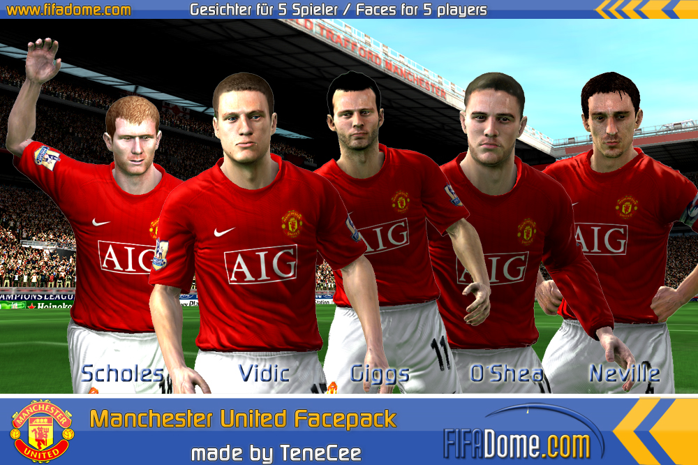 Manchester united graphics