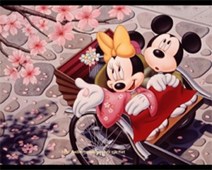 Mickey and minnie mouse graphics