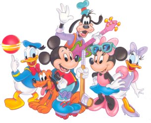 Mickey and minnie mouse graphics