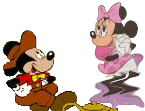 Mickey and minnie mouse graphics