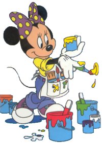 Mickey and minnie mouse graphics