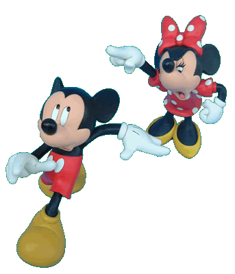 Mickey and minnie mouse graphics