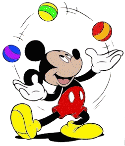 Mickey and minnie mouse graphics