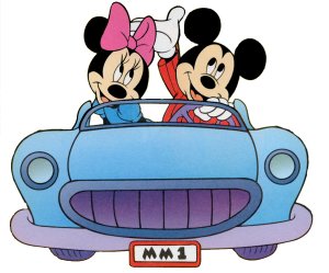 Mickey and minnie mouse graphics