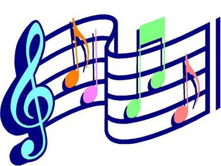 Music notes graphics