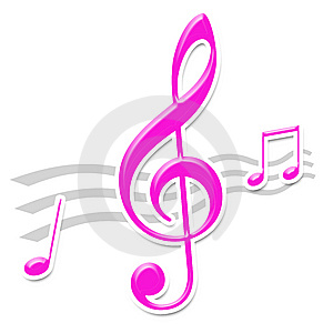 Music notes graphics