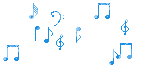 Music notes graphics
