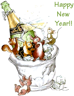 Old and new year graphics