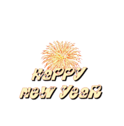 Old and new year graphics